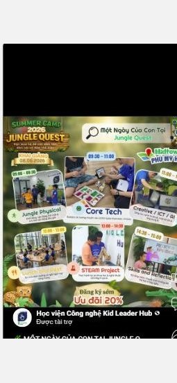 Quảng cáo Summer Camp Jungle Quest