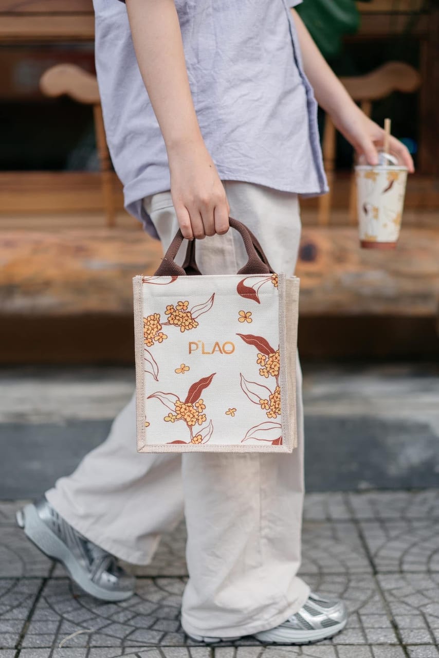 Ấn phẩm thương hiệu · túi vải